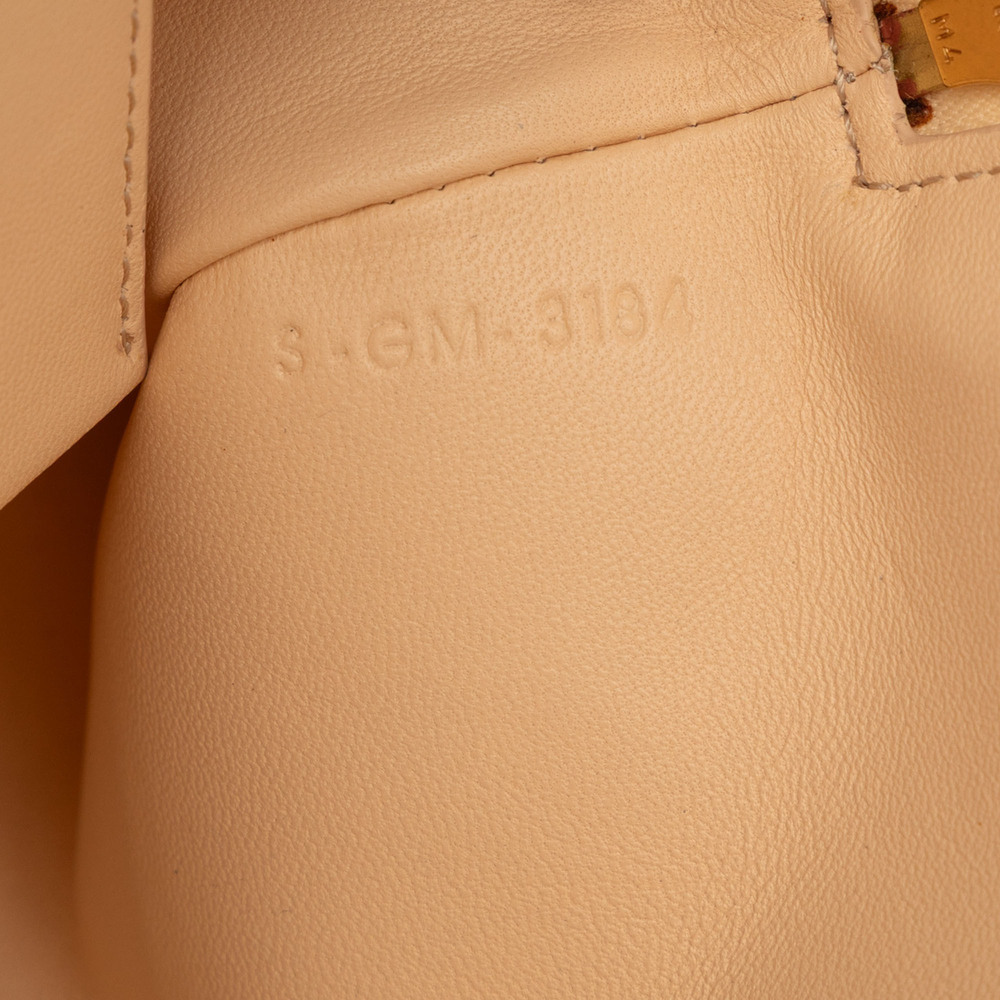 Pre-Loved Celine Bicolor Leather Solo Clutch - Picture 6 of 7